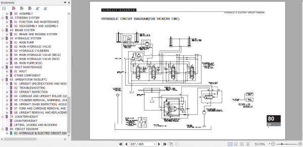 Clark Forklift Truck SF12 20SD SLC CMP15 20SL SDLG Service Manual 8021718 3