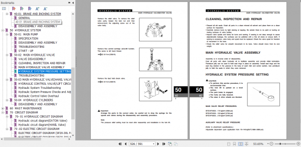 Clark Forklift Truck SF20 30DLG CMP20 30DLG Service Manual 8034924 2