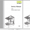 Clark Forklift Truck SX 12 16 Service Manual 8113245 3 1
