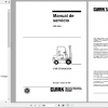 Clark Forklift Truck Spanish CMP 15 30 Service Manual SM 5184 1