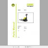 Clark Forklift WP15 Parts Manual PB EU131 1