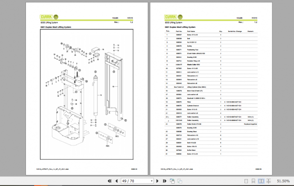Clark Forklift WS10 Parts Manual PB EU132 3b7d6a138f84ba3f2