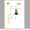 Clark Forklift WSXD20 Parts Manual PB EU141 11f52d615adef2af2