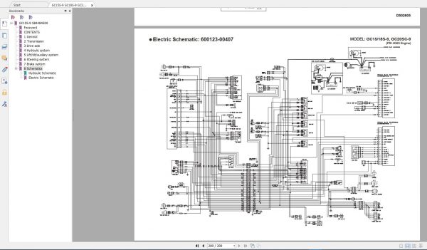 Doosan Forklift 2019 PDF Service Manual Part Manual Schematic Diagram DVD 9