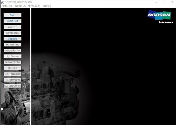 Doosan e Doctor Engine Diagnostic EDIA 2.4 2019 Construction and Industry KG 2