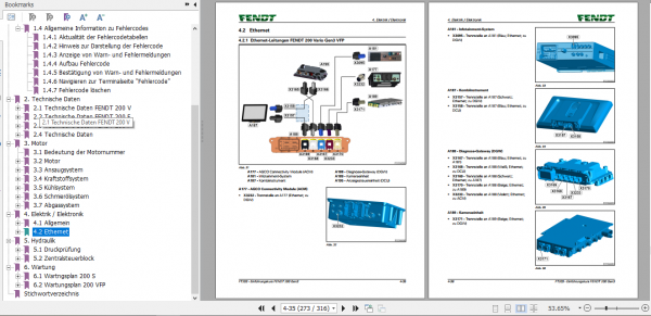 Fendt Tractor FT203 200 Gen2 Introductory Course Service Training Manual German 4