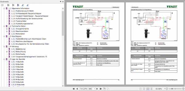 Fendt Tractor FT72 900 Vario MT Introductory Course Service Training Manual German 4