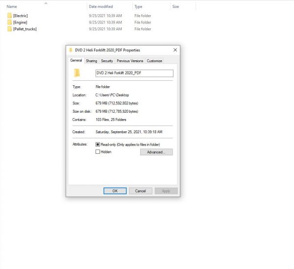 Heli Forklift 8.96GB PDF Part Manual Service Manual Updated 2020 DVD 1