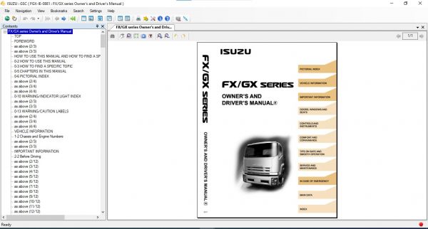 Isuzu CSS Net World Wide Manual 3.0 Workshop Manual 2021 Offline 0