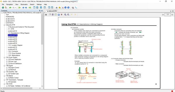 Isuzu CSS Net World Wide Manual 3.0 Workshop Manual 2021 Offline 6 1