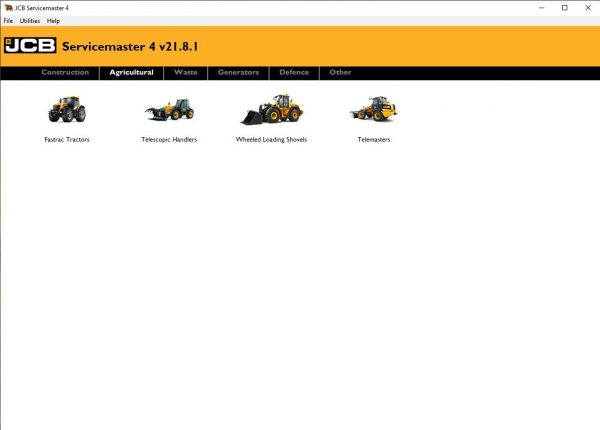 JCB ServiceMaster 4 v21.8.1 09.2021 Diagnostic Software DVD 2
