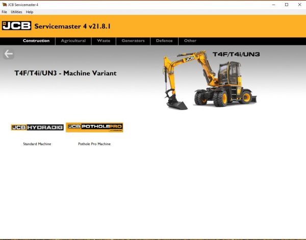 JCB ServiceMaster 4 v21.8.1 09.2021 Diagnostic Software DVD 5