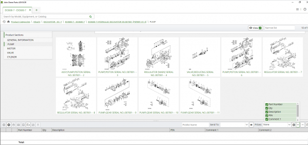 John Deere Hitachi Parts ADVISOR 2021 Spare Parts Catalog Offline DVD 11