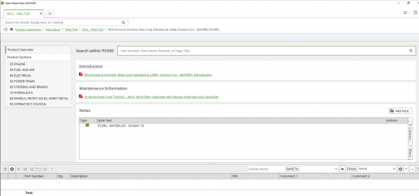 John Deere Hitachi Parts ADVISOR 2021 Spare Parts Catalog Offline DVD 5
