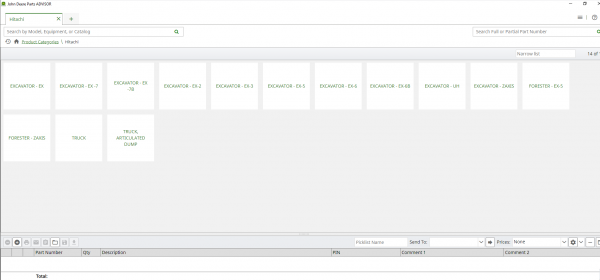 John Deere Hitachi Parts ADVISOR 2021 Spare Parts Catalog Offline DVD 8