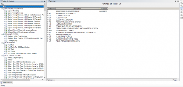 Komatsu Wheel Loaders USA WA470 8 Spare Parts Catalog 2