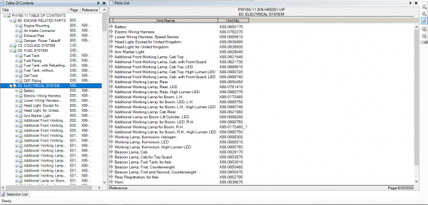 Komatsu Wheeled Excavators USA PW160 11 Spare Parts Catalog 2
