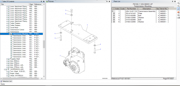 Komatsu Wheeled Excavators USA PW160 11 Spare Parts Catalog 3