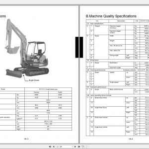 Kubota Angle Dozer KX121 3 KX161 3 Workshop Manual 1