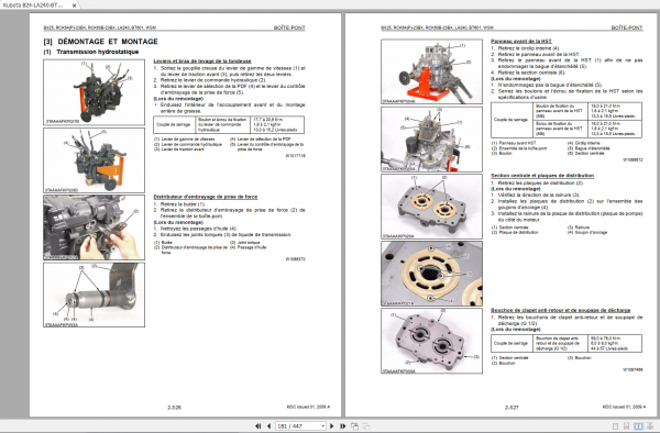Kubota B24 LA240 BT601 RCK54 RCK54P RCK60B Workshop Manual FR 3