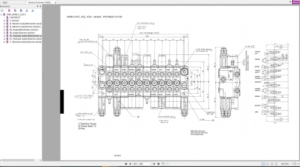 Kubota Excavator K008 3 U10 3 Workshop Manual 3