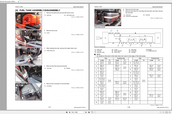 Kubota Excavator KX040 4 Workshop Manual 3