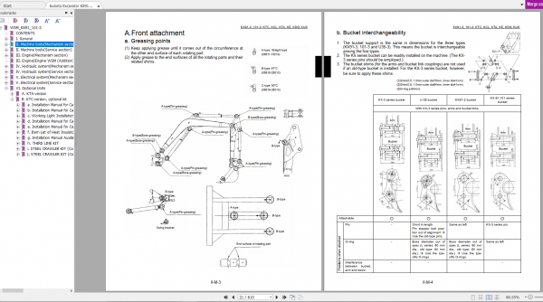 Kubota Excavator KX91 3 KX101 3 Workshop Manual EN 2