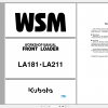 Kubota Front Loader LA181 LA211 Workshop Manual EN 1