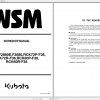 Kubota Front Mout Mower F2880 F2880E F3680 RCK72R 60P 60RF36 Workshop Manual ENFR 1