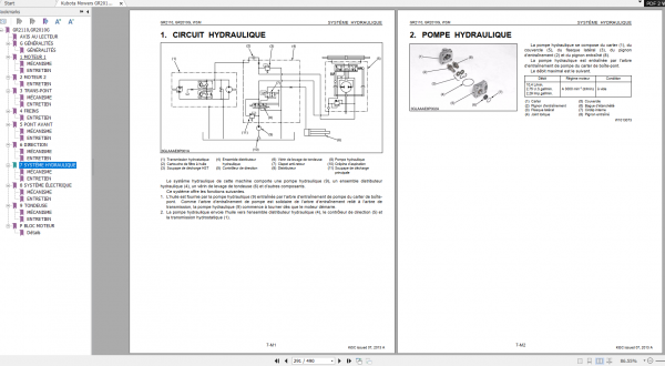 Kubota Mowers GR2010G GR2110 Workshop Manual FR 3