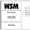 Kubota Mowers T1570 T1670 T1770 T1870 Workshop Manual EN 1
