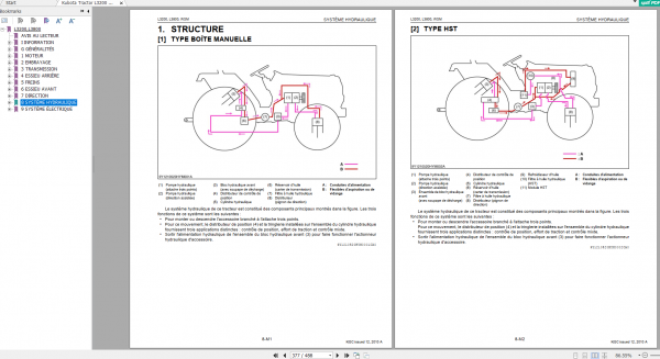 Kubota Tractor L3200 L3800 Workshop Manual FR 4