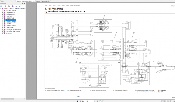 Kubota Tractor L3240 3L3540 3L3940 3L4240 3L4740 3L5040 3L5440 3L5740 3 Workshop Manual ENFR 2