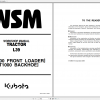 Kubota Tractor Loader Backhoe L39 TL1000 BT1000 Workshop Manual ENFR 1