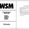 Kubota Tractor M6800 M6800S M8200 M9000 Workshop Manual 1