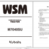 Kubota Tractor M7040SU Workshop Manual EN 1