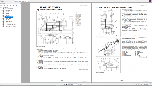 Kubota Tractor M7040SU Workshop Manual EN 3