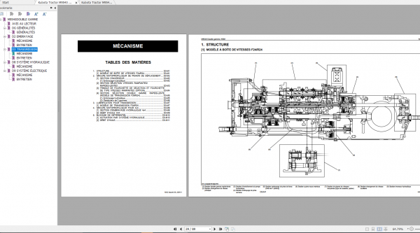 Kubota Tractor M9540 Dual Speed Supplement Workshop Manual ENFR 3