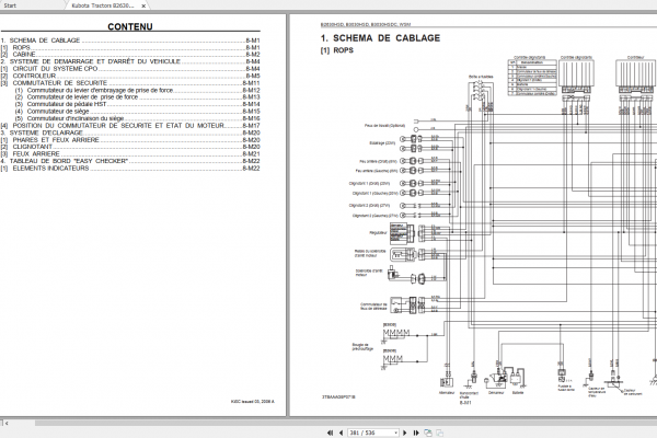 Kubota Tractors B2630HSD B3030HSD B3030HSDC Workshop Manual FR 4