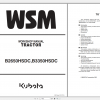 Kubota Tractors B2650HSDC B3350HSDC Workshop Manual EN 1