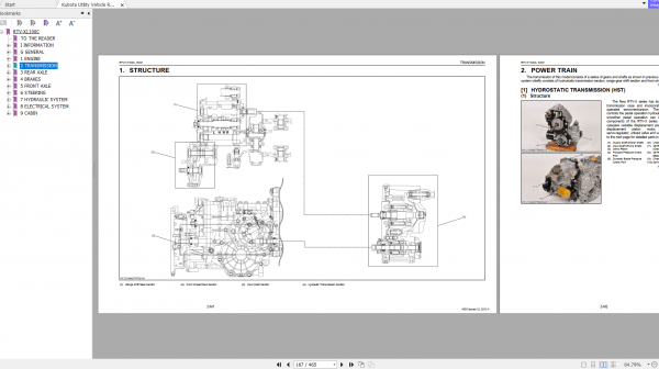 Kubota Utility Vehicle RTV X1100C Workshop Manual EN 2