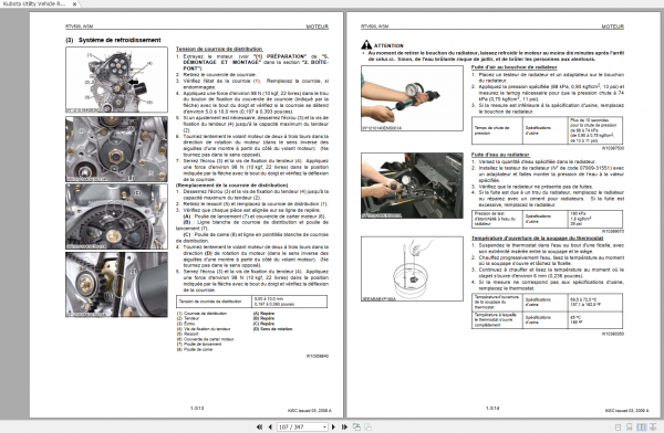 Kubota Utility Vehicle RTV500 Workshop Manual FR 2
