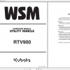 Kubota Utility Vehicle RTV900 Workshop Manual ENFR 1