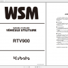 Kubota Utility Vehicle RTV900 Workshop Manual ENFR 3