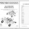 Kubota Walker Rider Lawnmowers 36 42 48 52 54 62 Parts Manual 1
