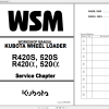 Kubota Wheel Loader R420a R420S R520a R520S Workshop Manual EN 1