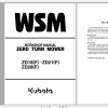 Kubota Zero Turn Mower ZD18F ZD21F ZD28F Workshop Manual EN 1