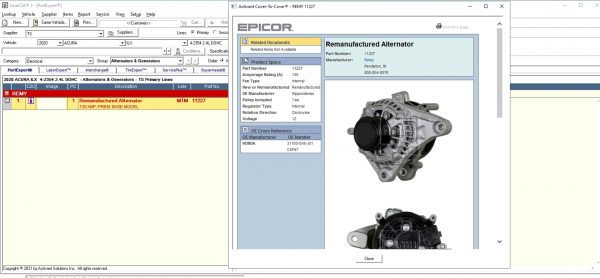 LaserCat USA EPC 08.2021 SPARE PARTS CATALOG DVD 4