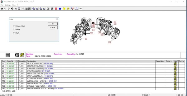 Liebherr Lidos Offline EN Mining Truck Excavator 09.2021 EPC Parts Catalog Service Documentation DVD 4