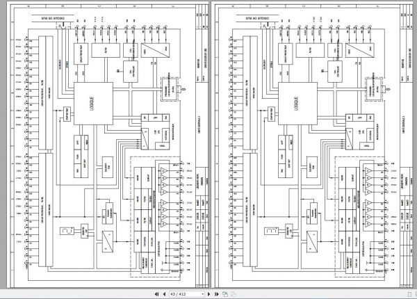 Liebherr Mobile Crane 160 Ton LTM1160 5.1 Electric Hydraulic Pneumatic Wiring Diagram 8